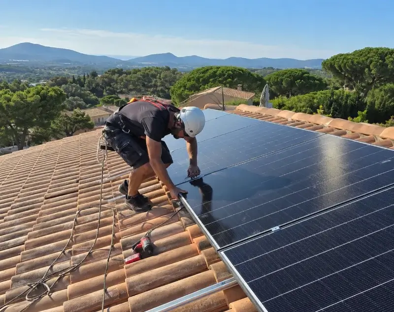 Installateur panneaux solaires Saint-Aubin-d'Aubigné — pose photovoltaïque sur toiture